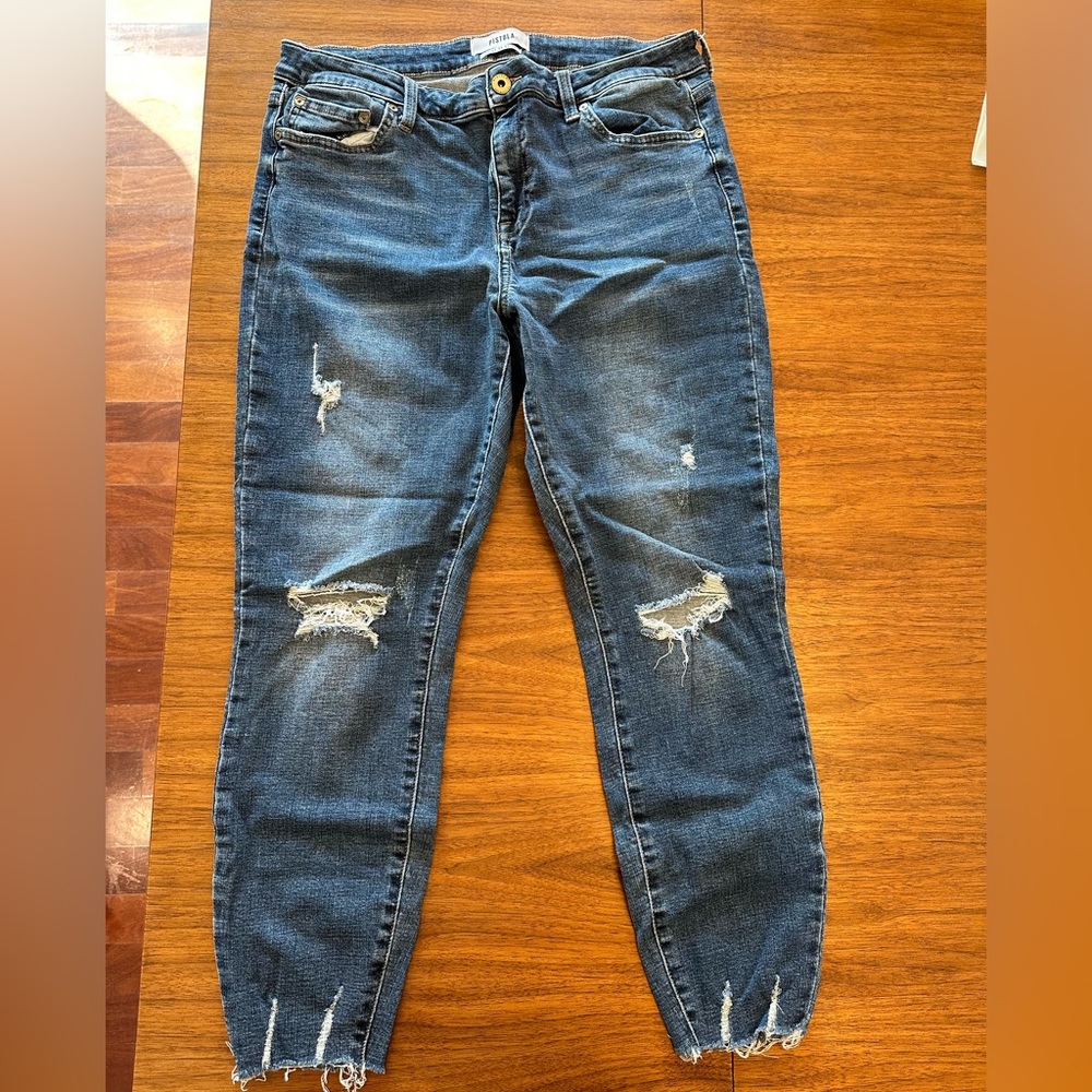 Pistola Mid Distressed Skinny, 31